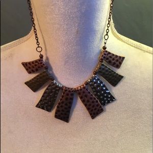 Paparazzi mixed metal necklace/earrings